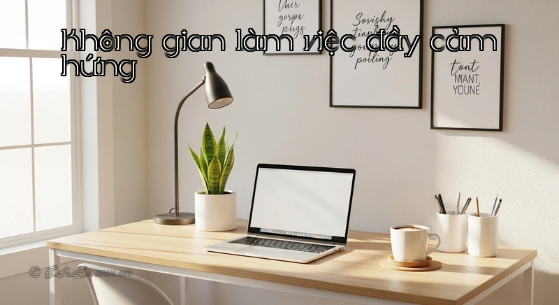 Góc làm việc truyền cảm hứng