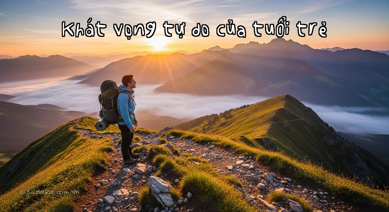 Khát vọng tự do của tuổi trẻ Tuổi trẻ khám phá chân trời mới