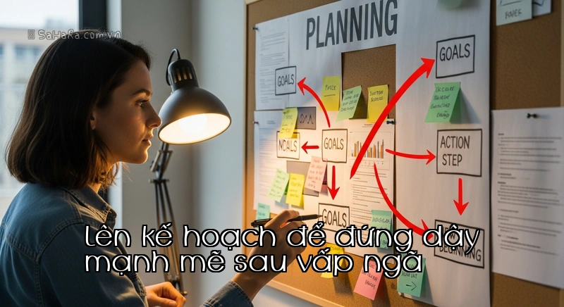 Lập kế hoạch hành động để vượt qua thất bại