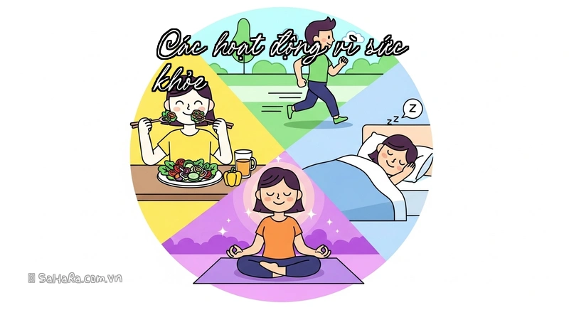 Các hoạt động vì sức khỏe Lối sống lành mạnh
