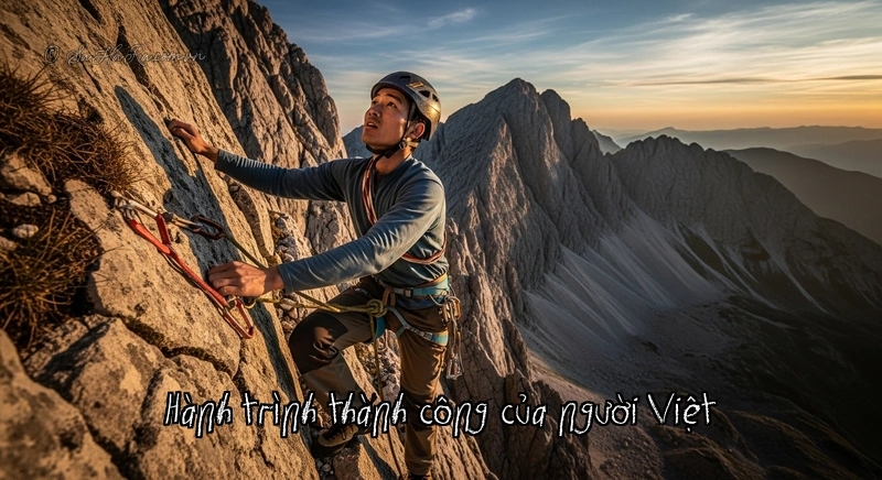 Hành trình thành công của người Việt Người Việt Nam trên con đường thành công và những hy sinh