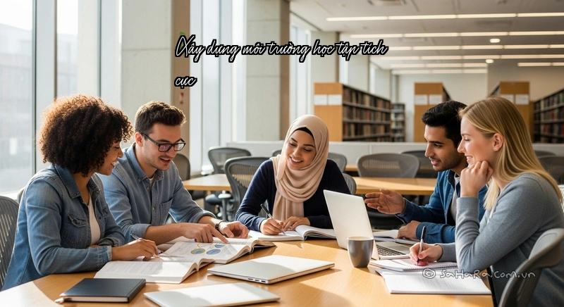 Xây dựng môi trường học tập tích cực Môi trường học tập tích cực với sự hỗ trợ từ bạn bè