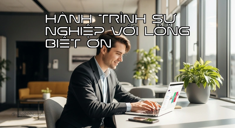Biết ơn từng bước đi trong sự nghiệp