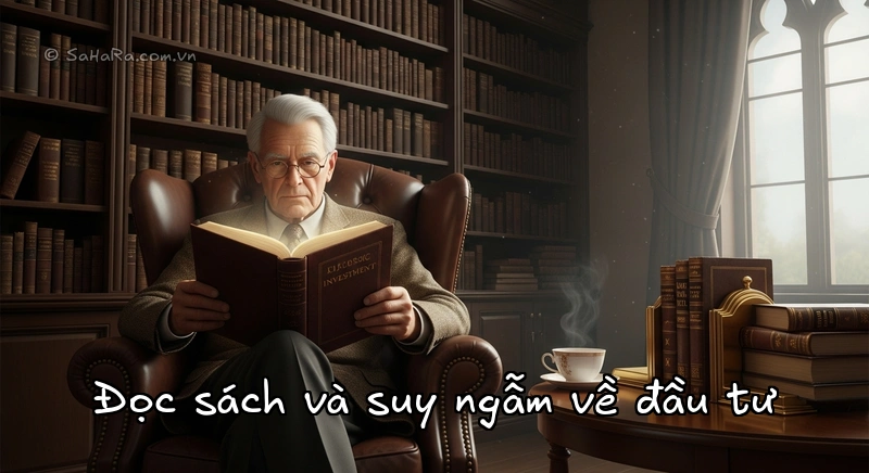 Đọc sách và suy ngẫm về đầu tư Nhà đầu tư đọc sách, suy ngẫm