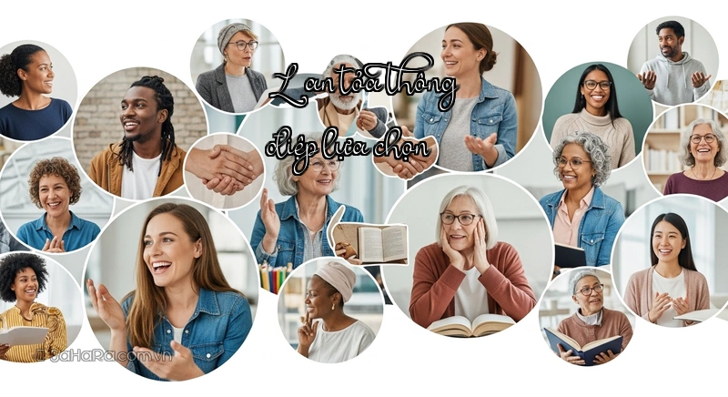 Lan tỏa thông điệp lựa chọn Người thân chia sẻ lời khuyên về lựa chọn