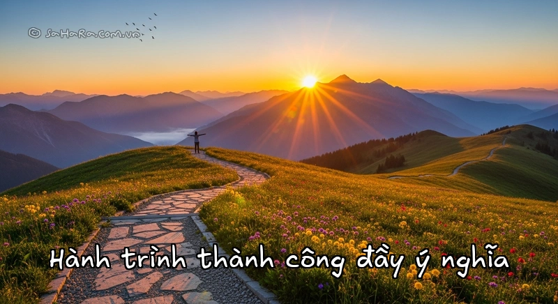 Hành trình thành công đầy ý nghĩa Bình minh hành trình thành công và cái giá phải trả