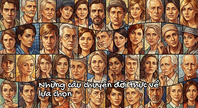 Những câu chuyện đời thực về lựa chọn Tổng hợp các câu chuyện về quyết định thay đổi cuộc đời