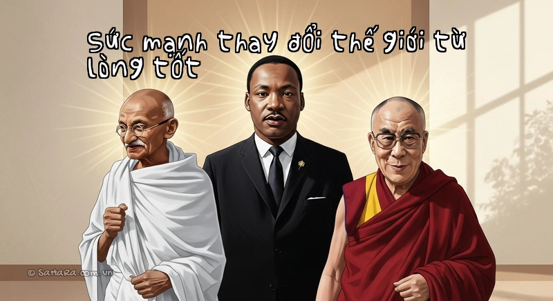 Sức mạnh thay đổi thế giới từ lòng tốt Danh ngôn truyền cảm hứng từ các nhà lãnh đạo