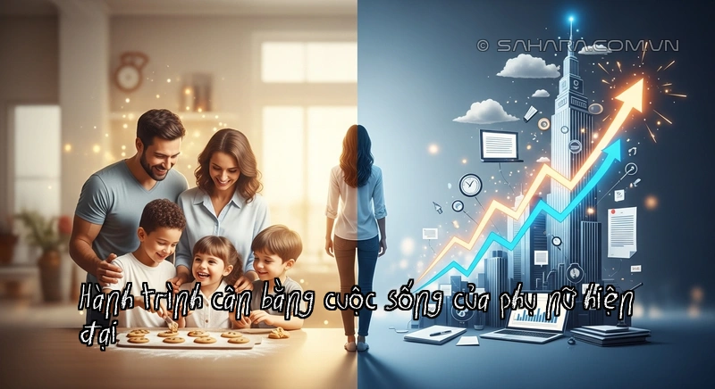 Hành trình cân bằng cuộc sống của phụ nữ hiện đại Phụ nữ cân bằng giữa gia đình và sự nghiệp