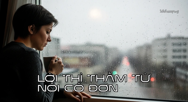 Lời thì thầm từ nỗi cô đơn Những câu nói về sự cô đơn