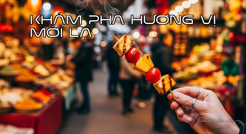 Khám phá hương vị mới lạ Trải nghiệm ẩm thực lần đầu