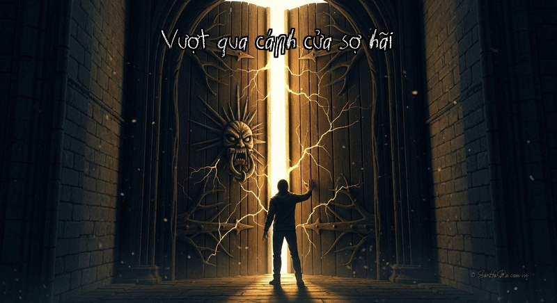 Hình ảnh ẩn dụ nỗi sợ hãi