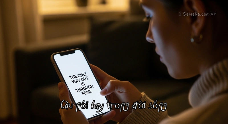 Sử dụng câu nói hay