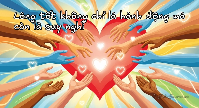 Lòng tốt không chỉ là hành động mà còn là suy nghĩ Khái niệm đa chiều về lòng tốt và sự tử tế