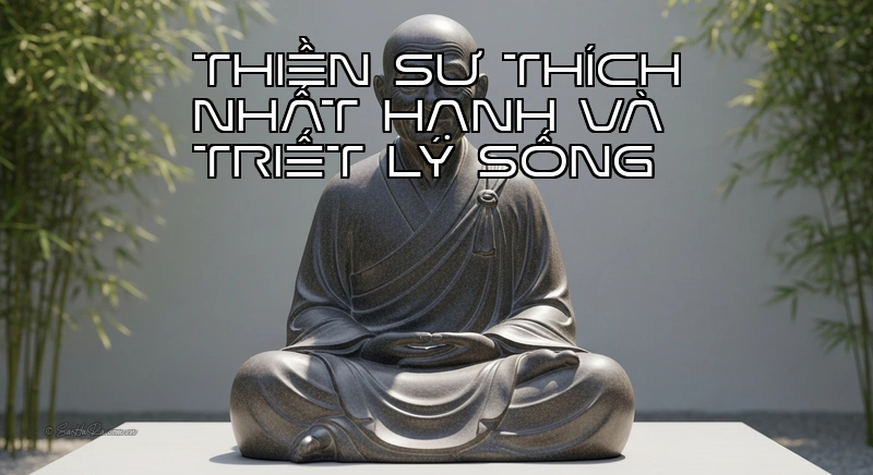 Thiền sư Thích Nhất Hạnh và triết lý sống Thiền sư Thích Nhất Hạnh mỉm cười bình yên
