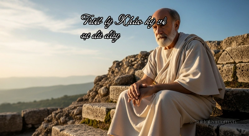 Triết lý Khắc kỷ về sự đủ đầy Epictetus suy ngẫm về sự giàu có không nằm ở tài sản mà ở sự ít ham muốn.