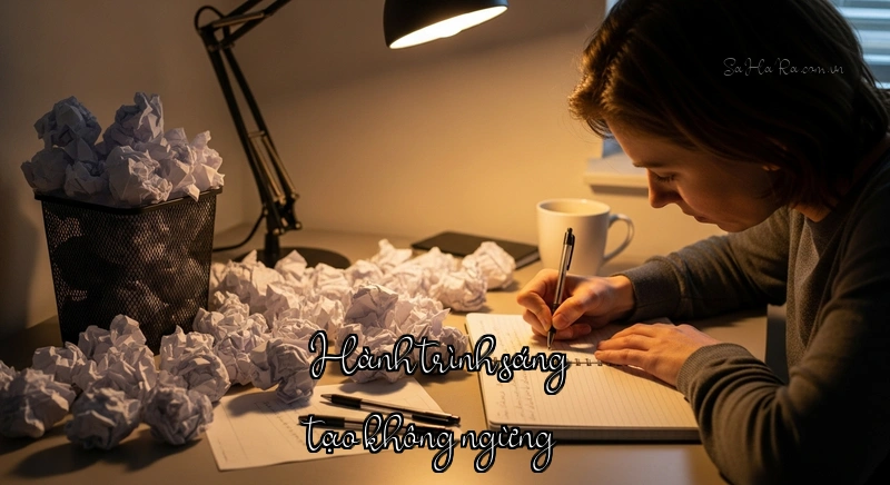 Sự kiên trì trong công việc sáng tạo