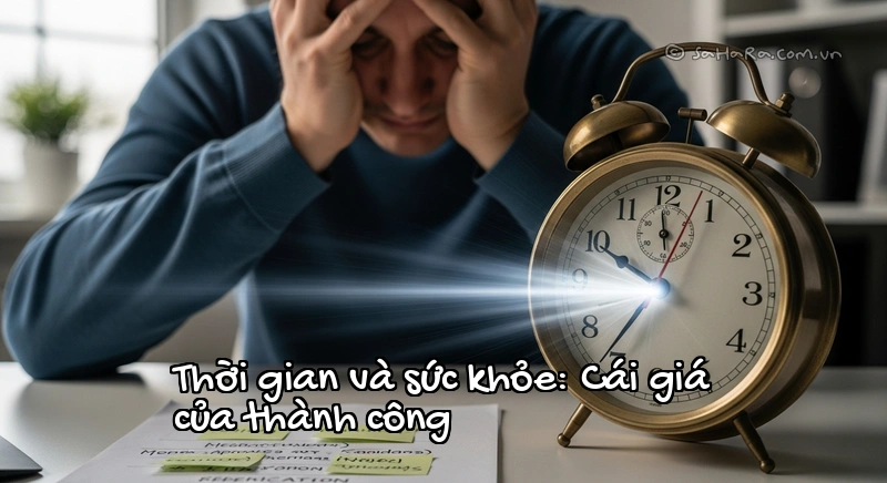 Thời gian và sức khỏe: Cái giá của thành công Áp lực thời gian và sức khỏe trên con đường thành công