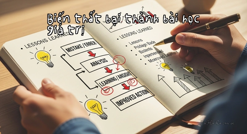 Rút ra bài học từ mỗi thất bại