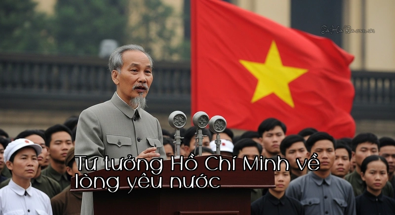 Tư tưởng Hồ Chí Minh về lòng yêu nước Chủ tịch Hồ Chí Minh với tình yêu nước vĩ đại