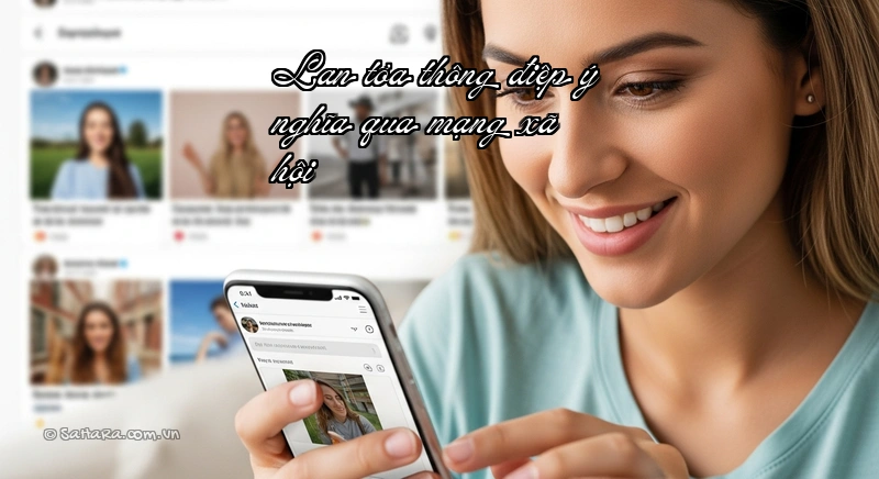 Lan tỏa thông điệp ý nghĩa qua mạng xã hội Cách sử dụng câu nói hay trên mạng xã hội
